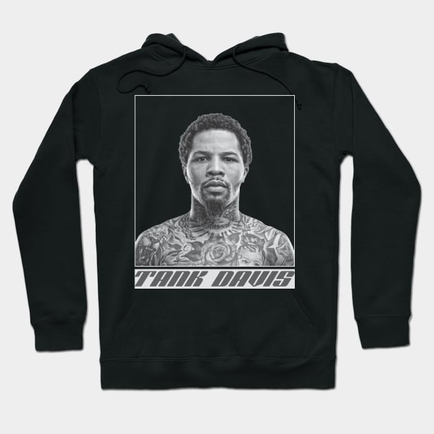 Tank Davis Hoodie by abcdefgh